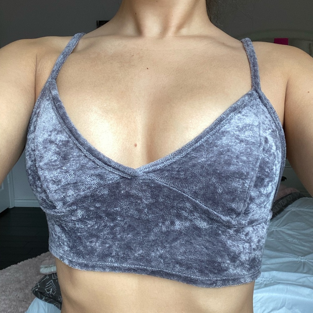 Soft Gray Bralet